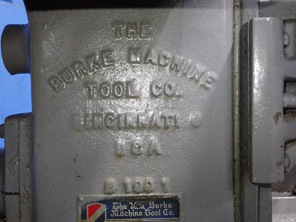 The Us Burke Horizontal Mill