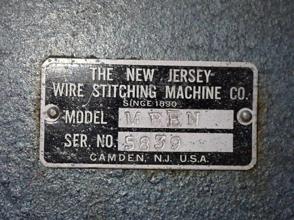 New Jersey Wire Stitching Stitcher