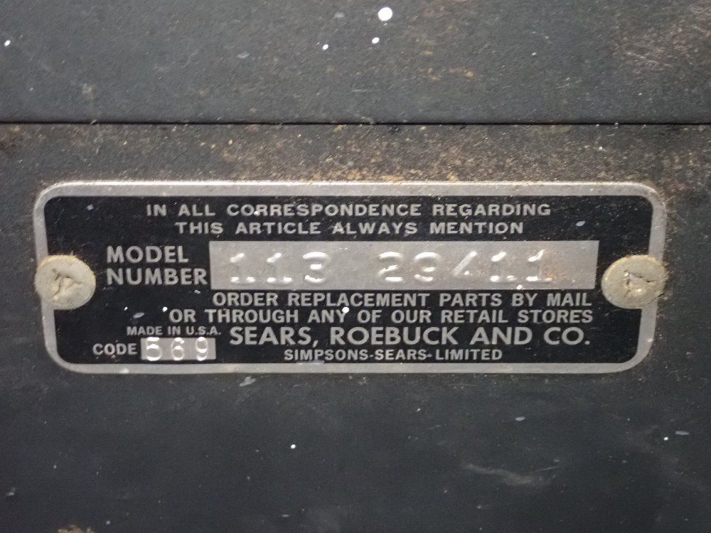 Sears Radial Arm Saw