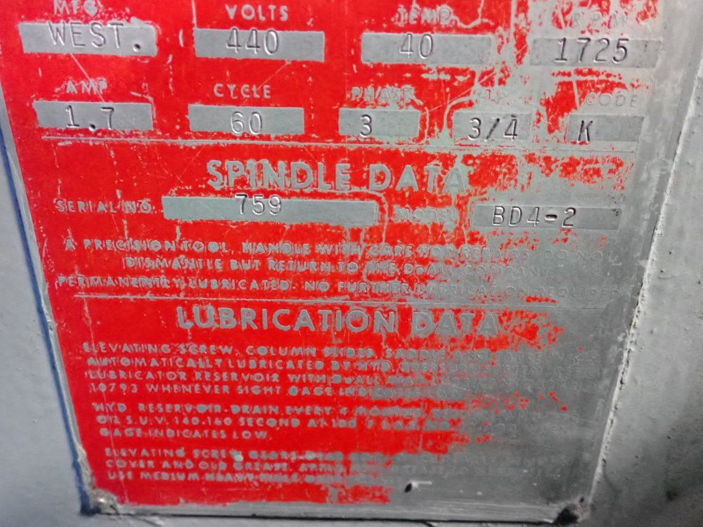 Doall Surface Grinder