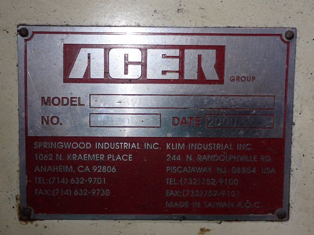 Acer Vertical Mill
