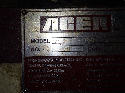 Acer Gap Bed Lathe