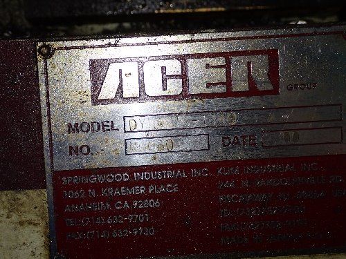 Acer Gap Bed Lathe