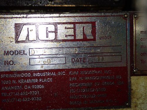 Acer Gap Bed Lathe