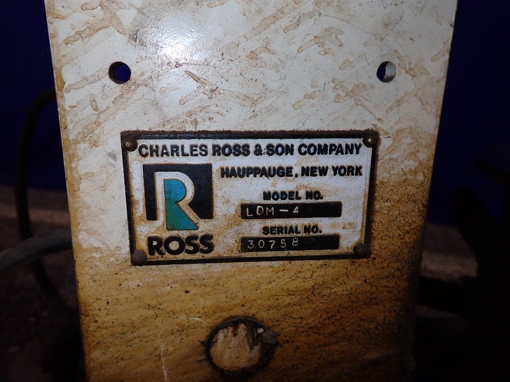 Ross Ross Ldm4 Planetary Mixer