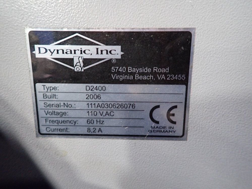 Dynaric 2006 Dynaric Automatic Banding Machine