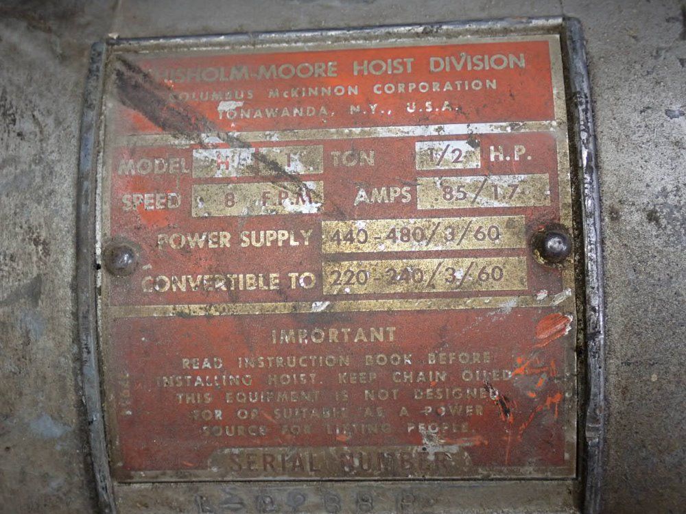 Lodestar Electric Hoist