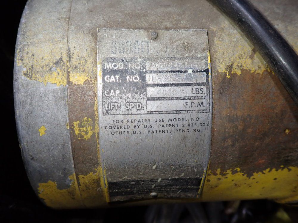 Budgit Electric Hoist
