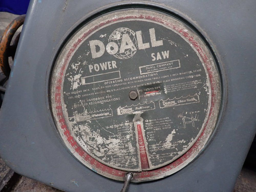 Doall Doall Horizontal Bandsaw