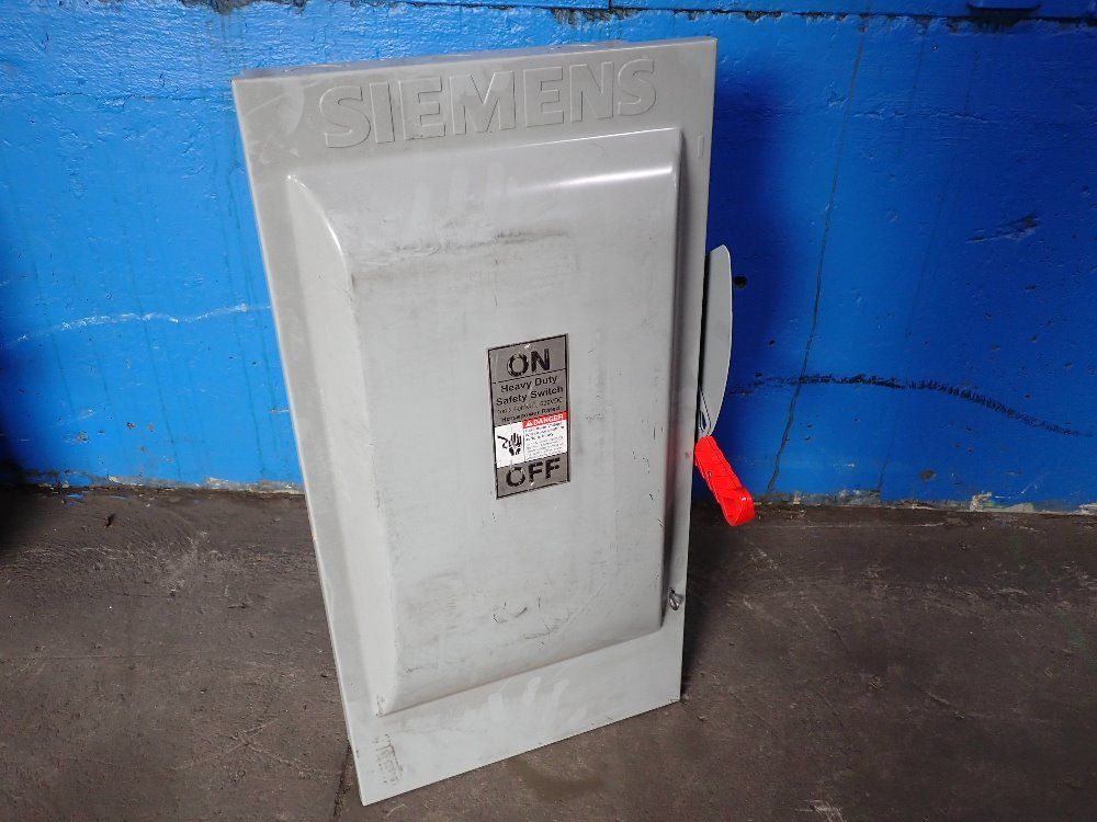 Siemens Non Fusible Disconnect