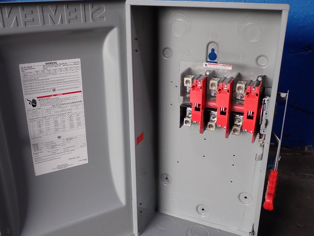 Siemens Non Fusible Disconnect