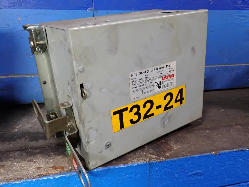 Siemens 100 Amp / 600 Vac Circuit Breaker Bus Plug - Uec4100g