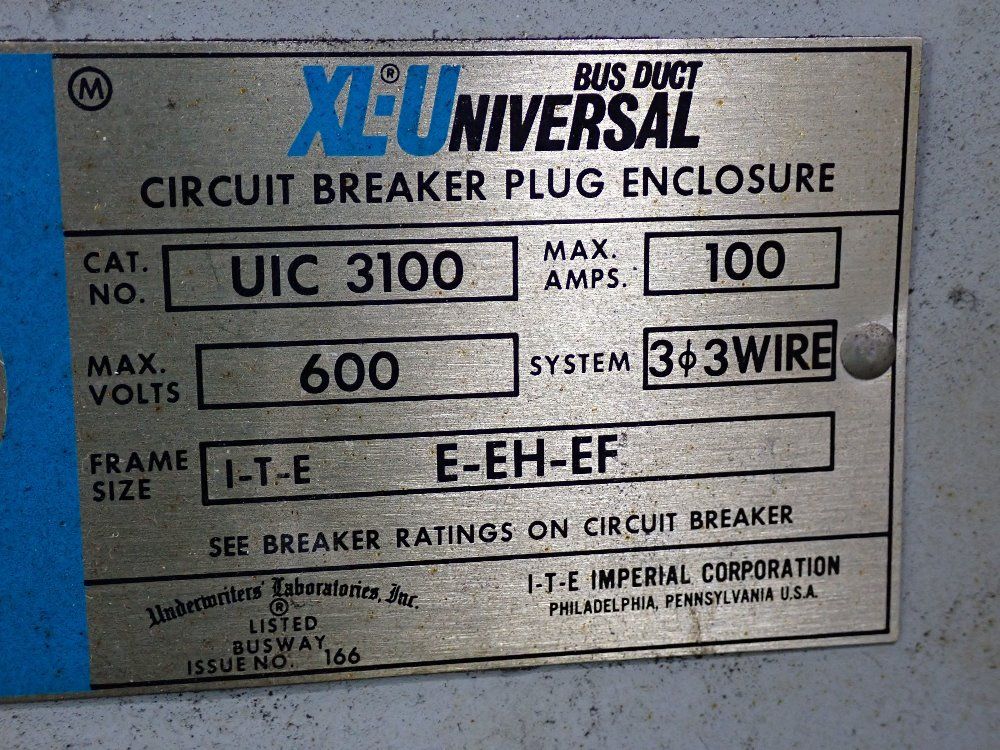 Siemens Circuit Breaker Bus Plug