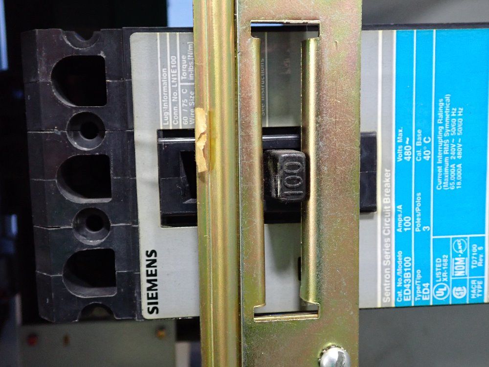 Siemens Circuit Breaker Bus Plug