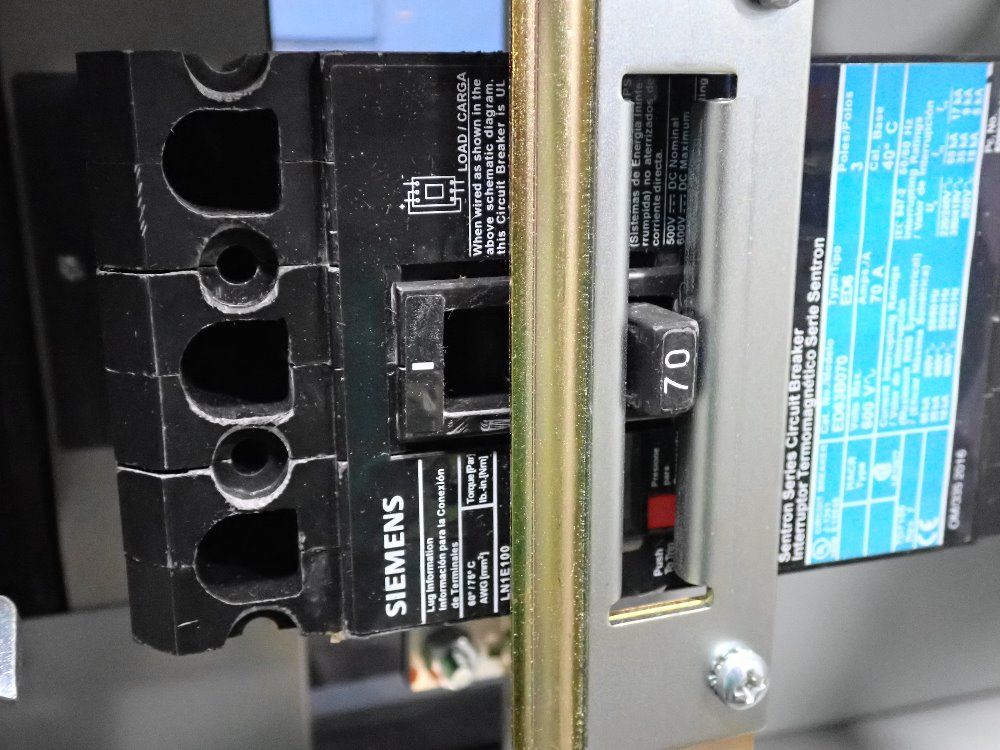Siemens Circuit Breaker Bus Plug