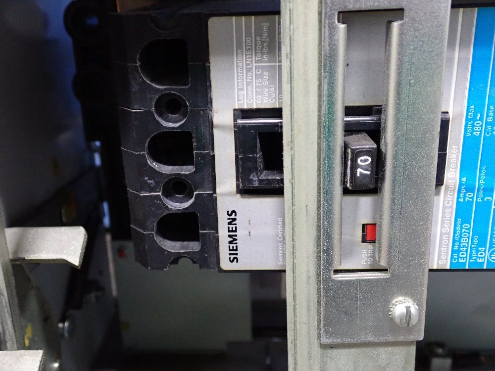 Siemens Circuit Breaker Bus Plug