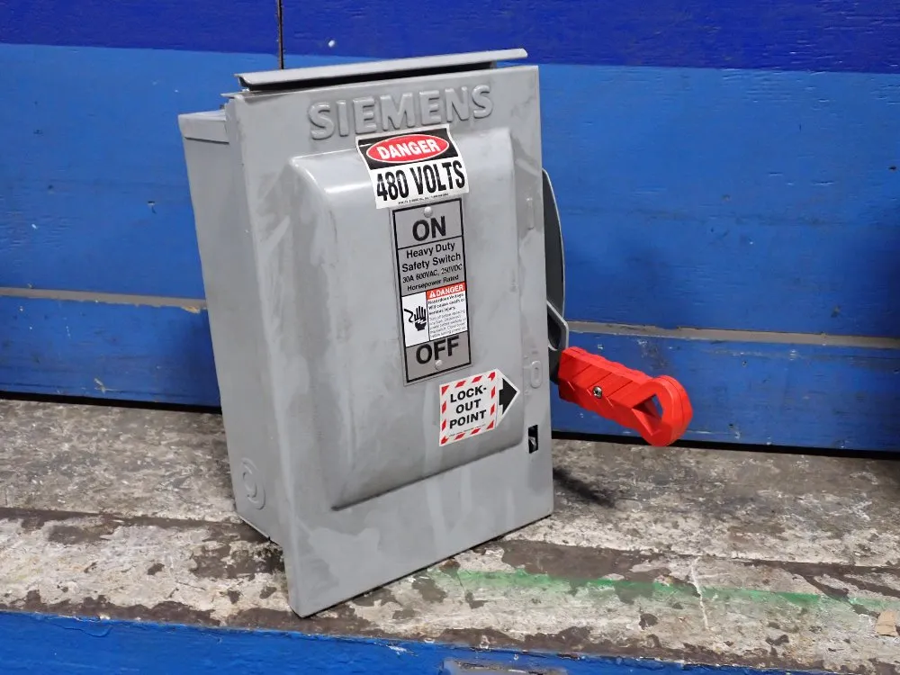 Siemens Non Fusible Disconnect