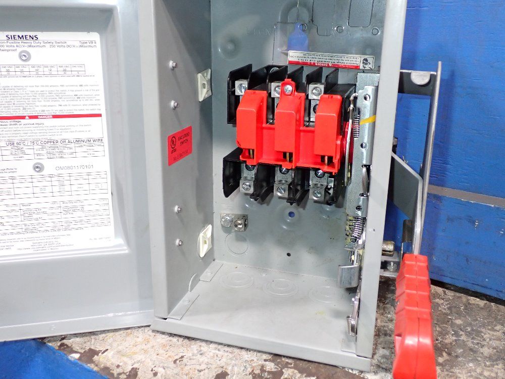 Siemens Non Fusible Disconnect