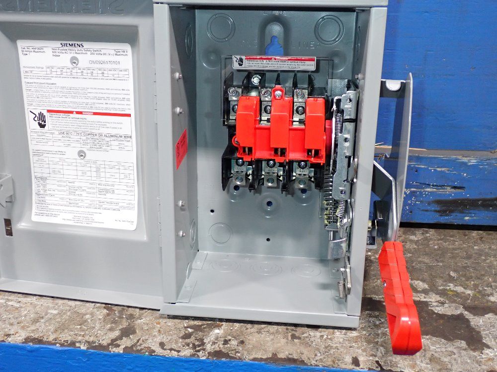 Siemens Non Fusible Disconnect