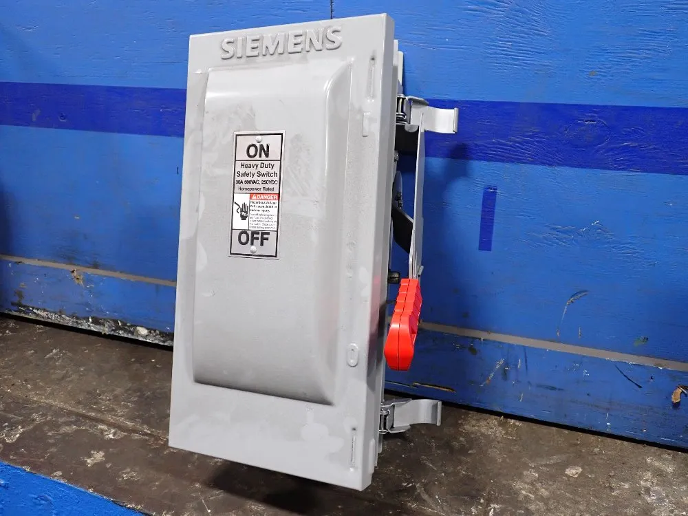 Siemens Fusible Disconnect