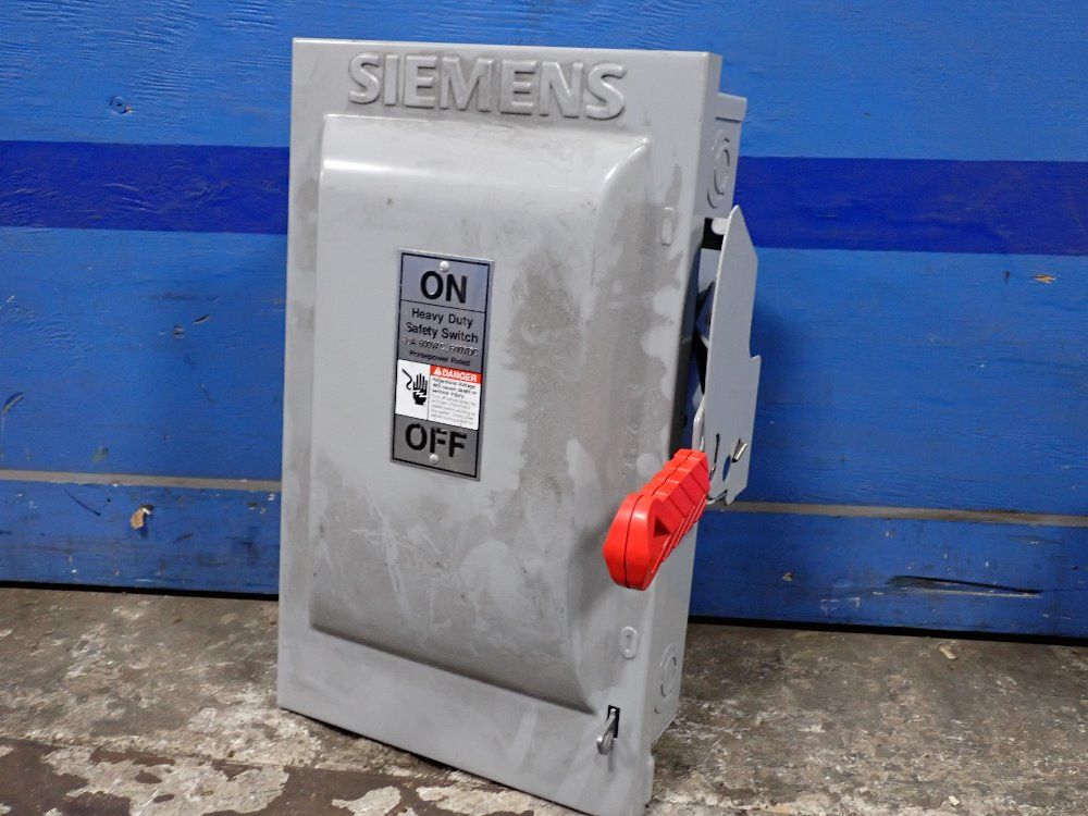Siemens Non Fusible Disconnect