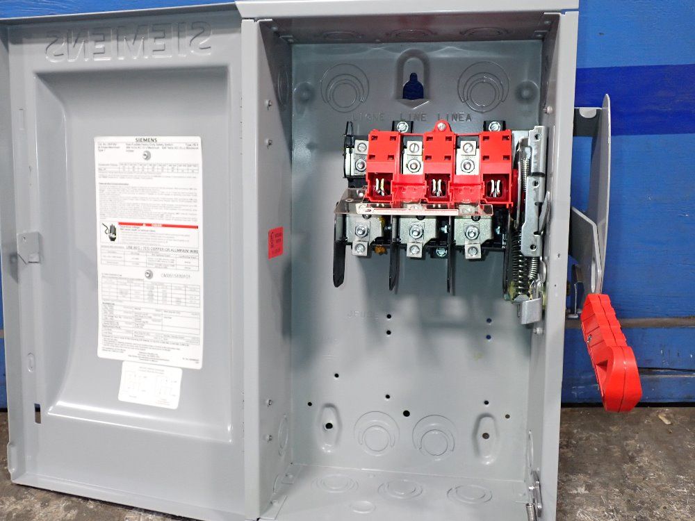 Siemens Non Fusible Disconnect