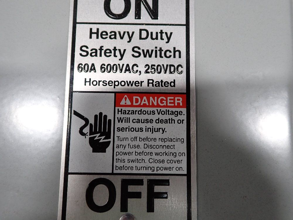 Siemens Non Fusible Disconnect