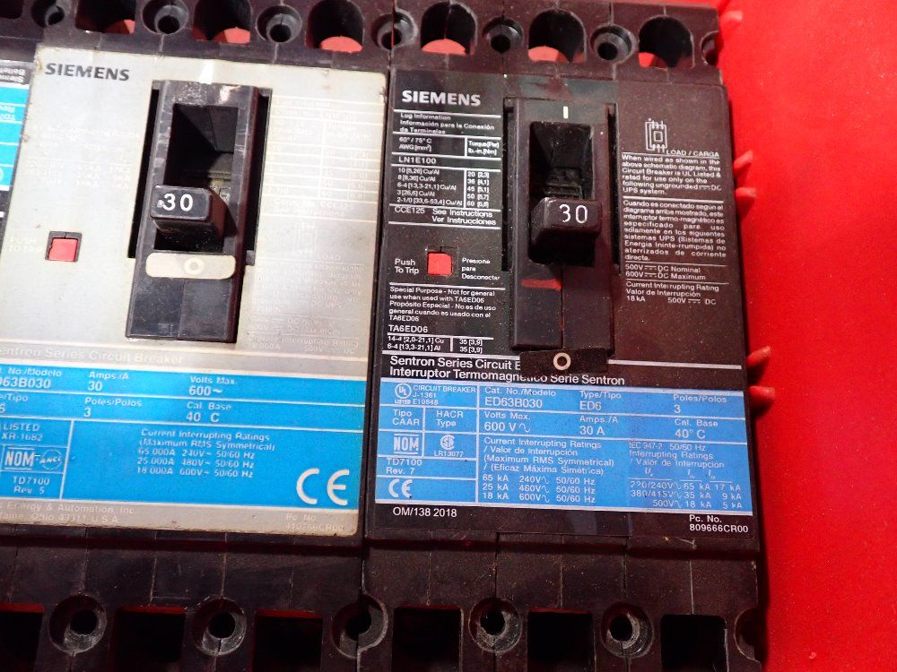 Siemens Circuit Breakers