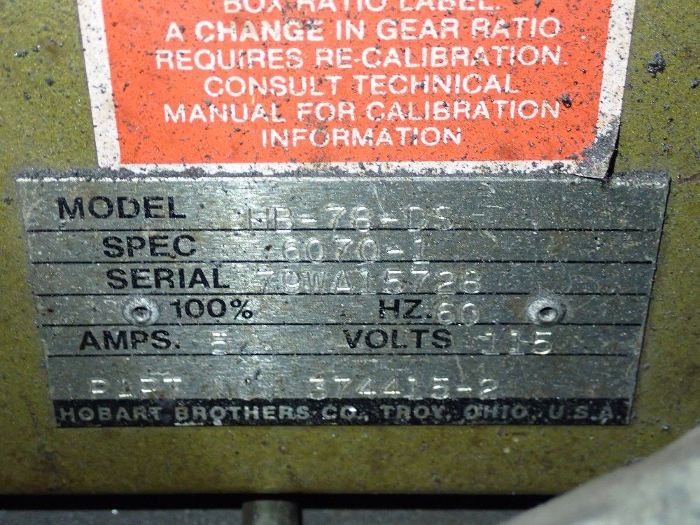 Hobart Welder