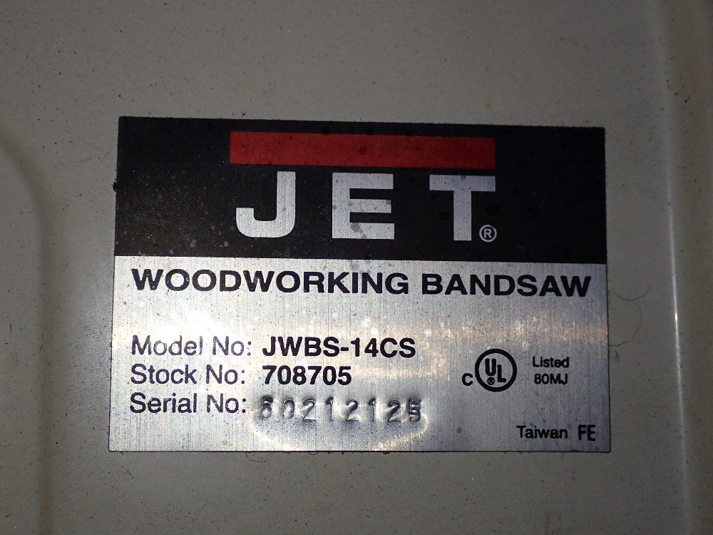 Jet Vertical Band Saw