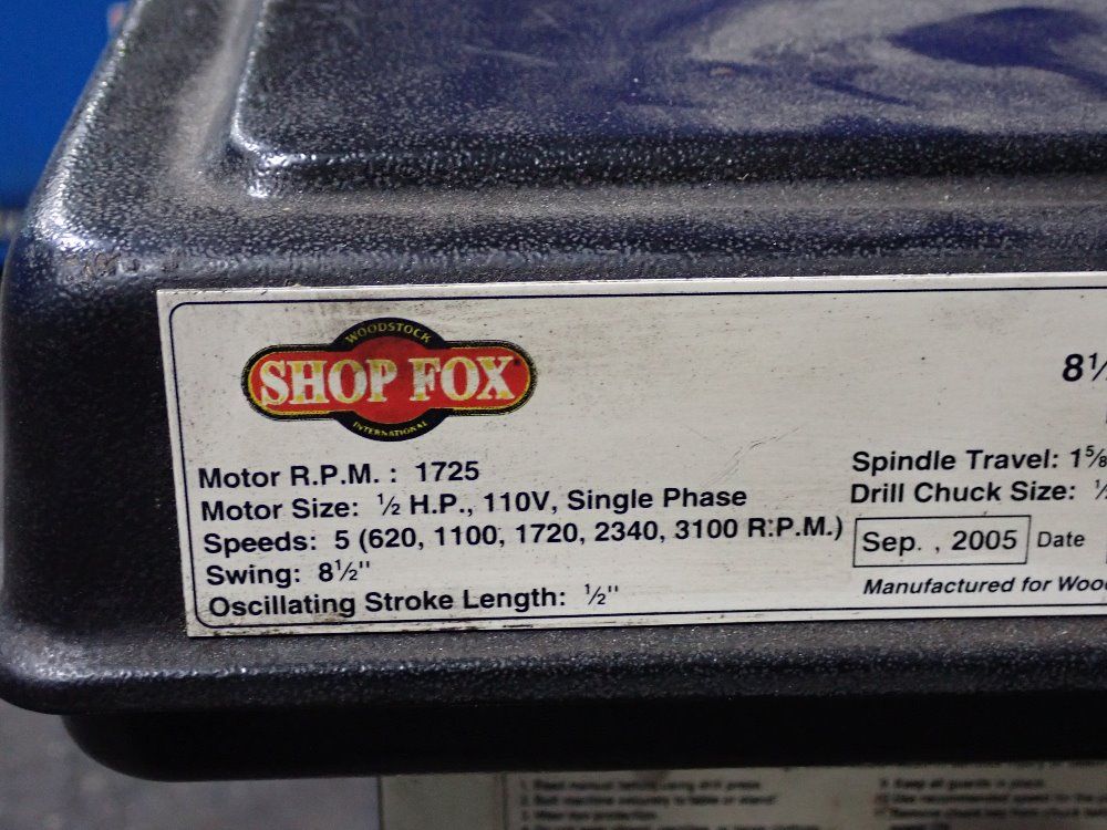 Shop Fox Drill Press