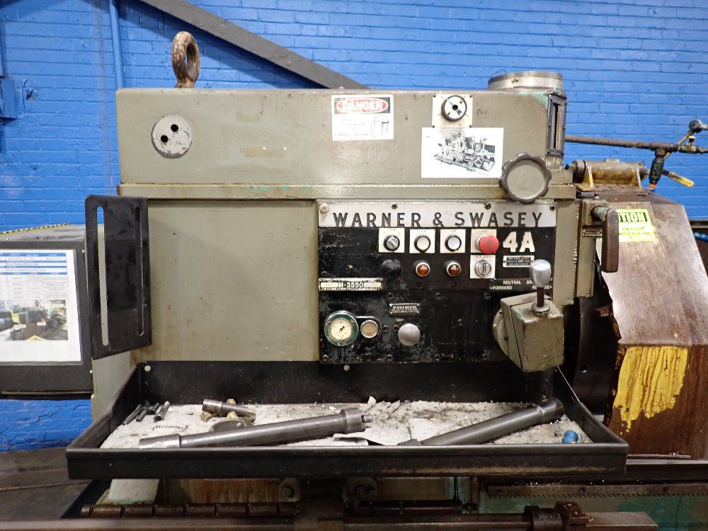 Warner  Swasey Warner  Swasey M3550  4a Turret Lathe