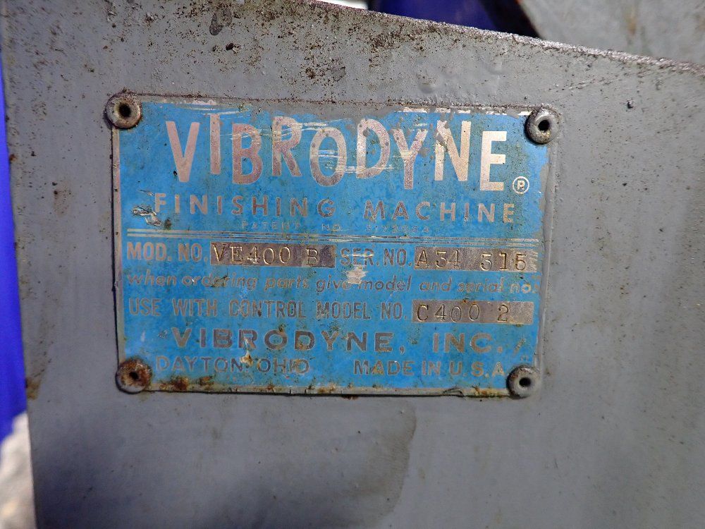 Vibrodyne Vibrodyne Ve400b Finishing Machine W Control