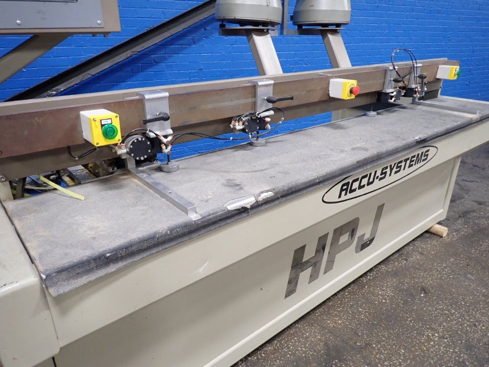 Accusystems Accusystems Hpj Cnc Bore  Dowel Machine