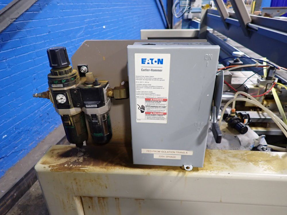 Accusystems Accusystems Hpj Cnc Bore  Dowel Machine