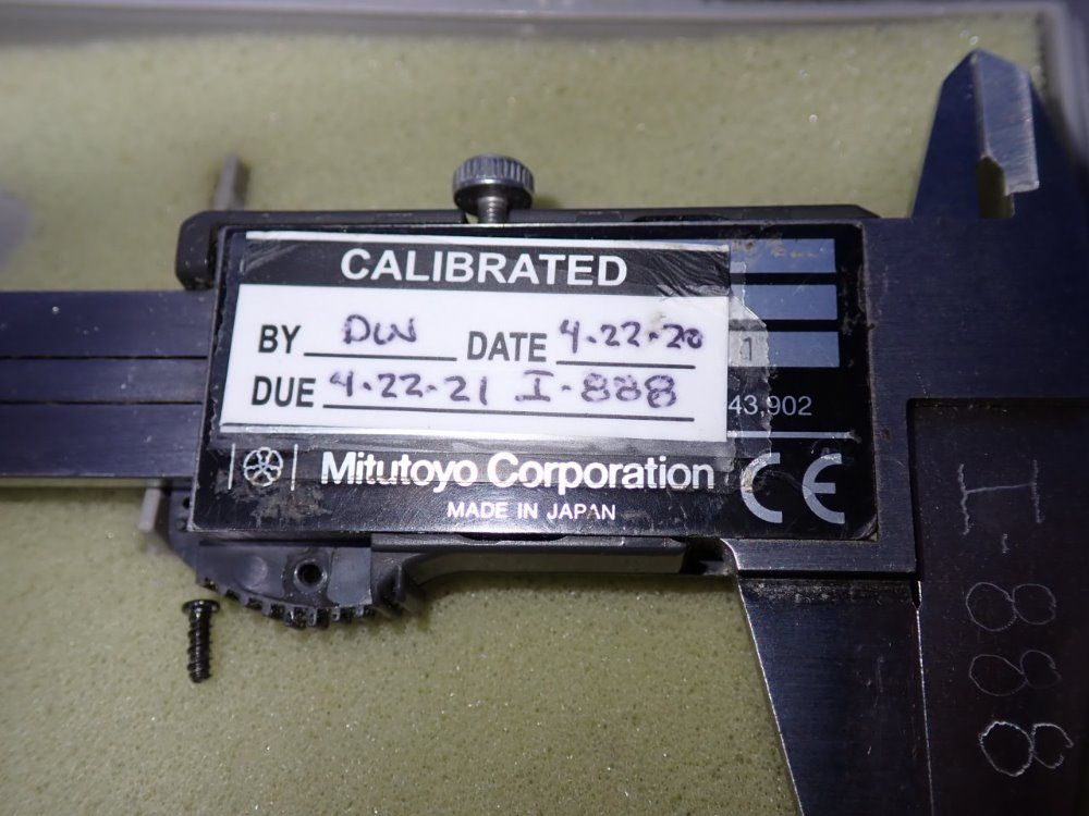 Mitutoyo Digital Calipers - Cd-6bs