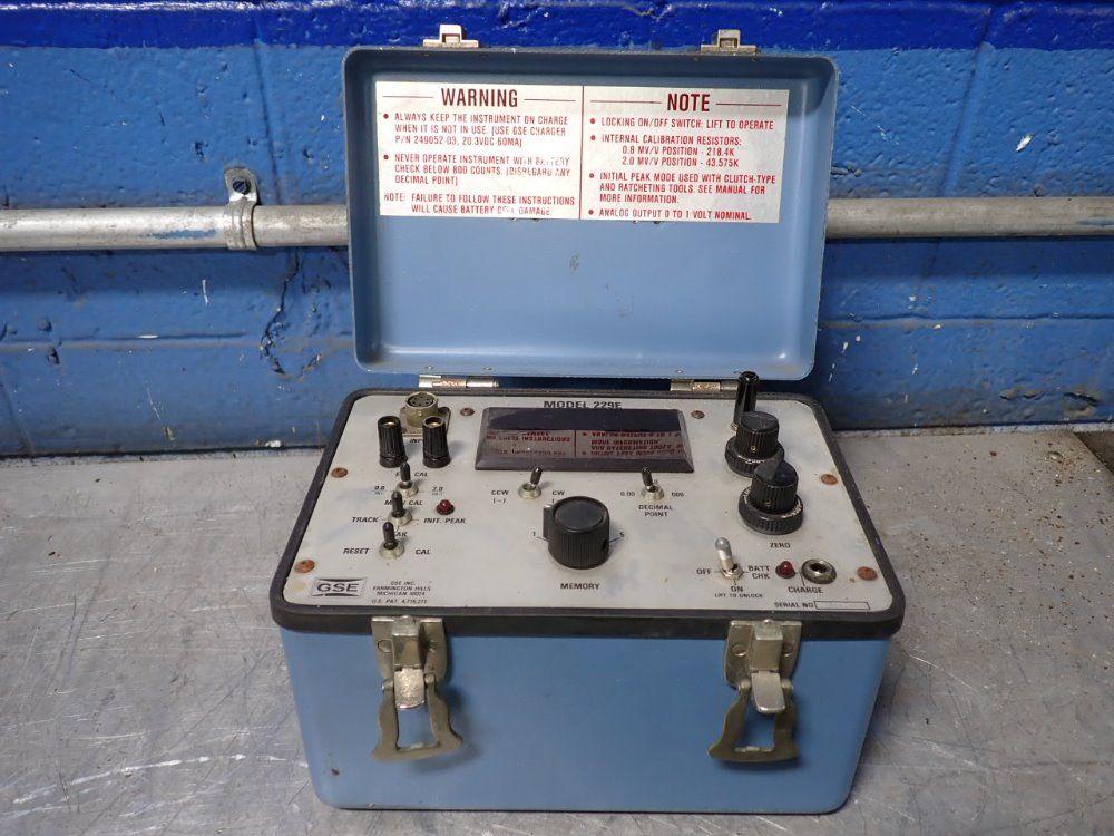 Gse Torque Test Calibrator