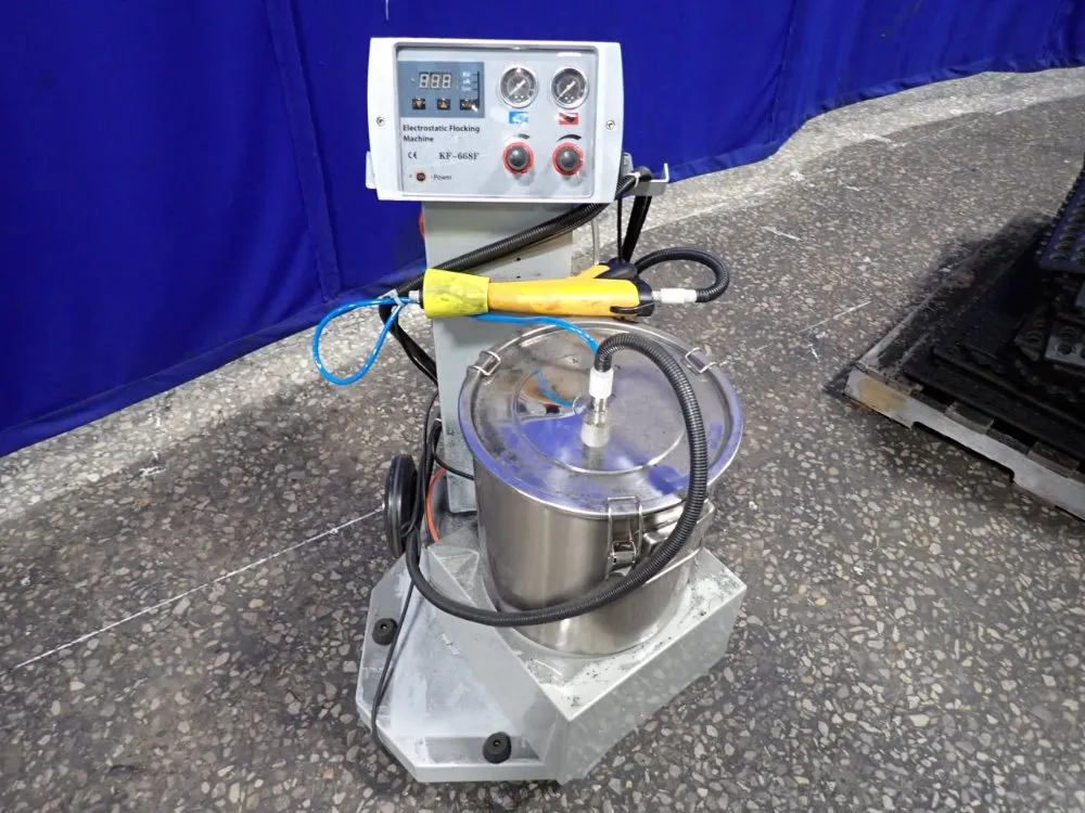  Electrostatic Flocking Machine