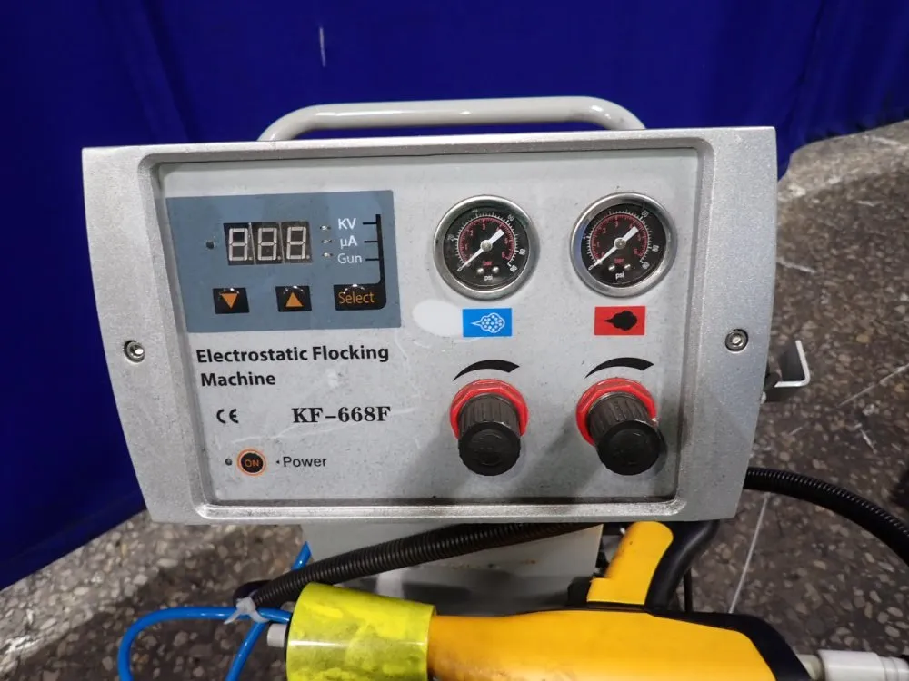  Electrostatic Flocking Machine