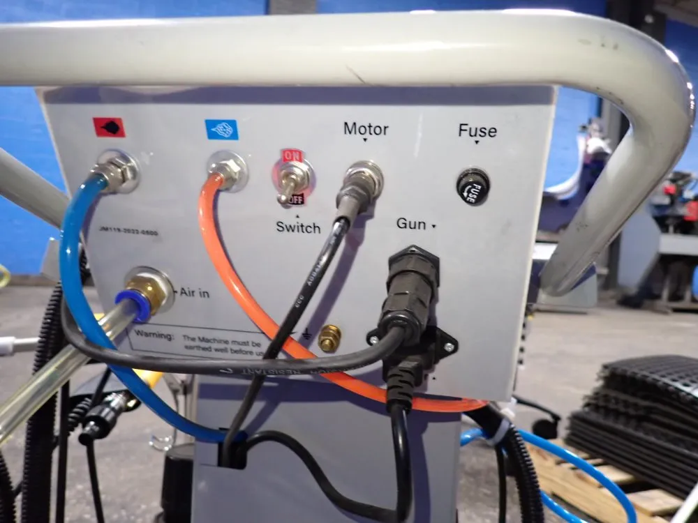  Electrostatic Flocking Machine