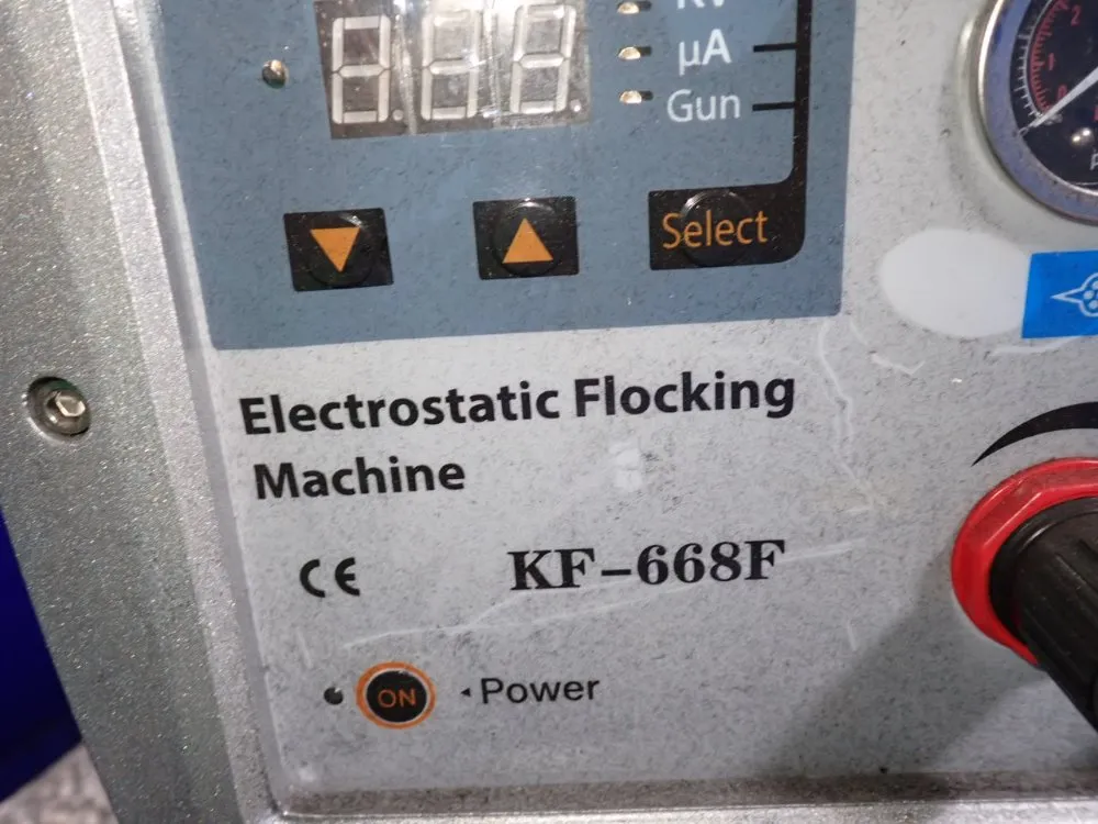  Electrostatic Flocking Machine