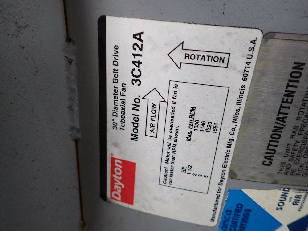 Dayton Tubeaxial Fan