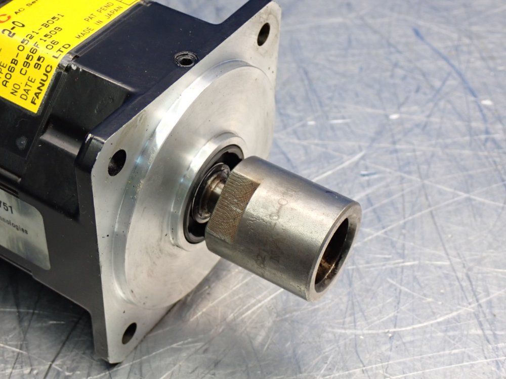Fanuc 2000rpm Ac Servo Motor - A06b-0521-b051