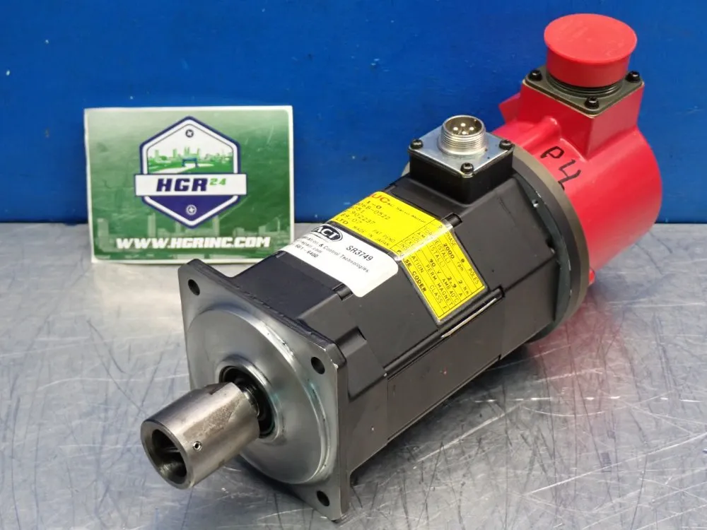 Fanuc 2000rpm Ac Servo Motor - A06b-0522-b051