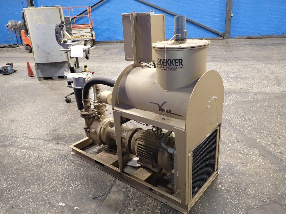 Dekker Dekker Vmx030ka100 Vacuum Pump System