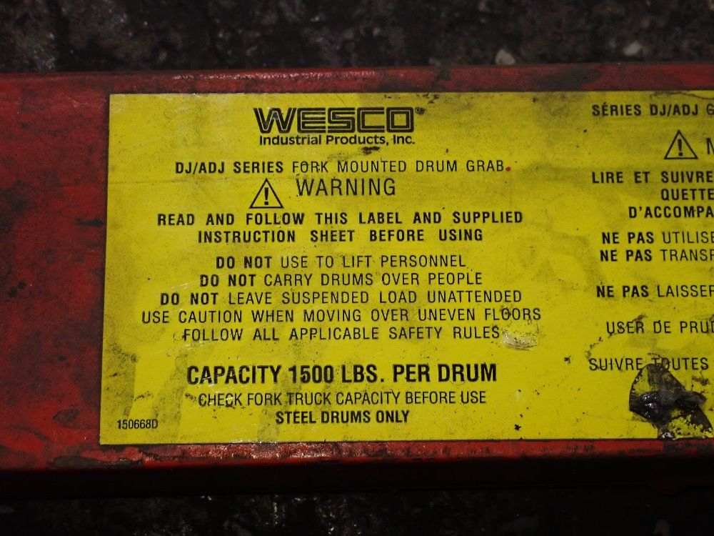 Wesco Drum Clamp