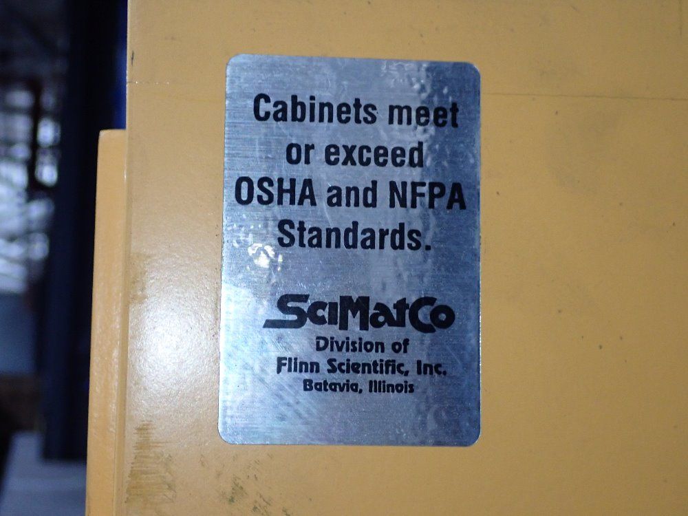 Scimatco Flammable Storage Cabinet