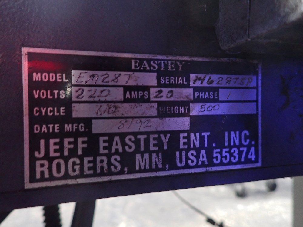 Eastey 1992 Eastey Em28t L Bar Sealer