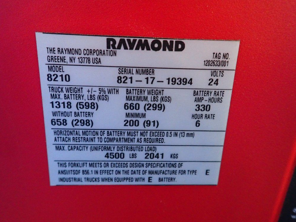 Raymond Electric Pallet Jack