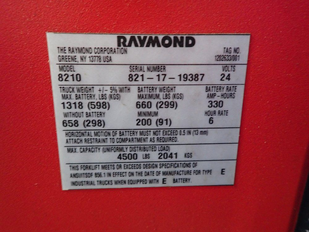 Raymond Electric Pallet Jack